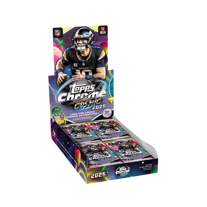 NFL 2025 Cosmic Chrome Football - Hobby Box- Topps