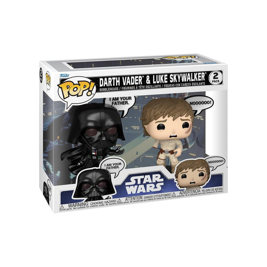Star Wars: Darth Vader & Luke Skywalker 2 Pack - Funko Pop