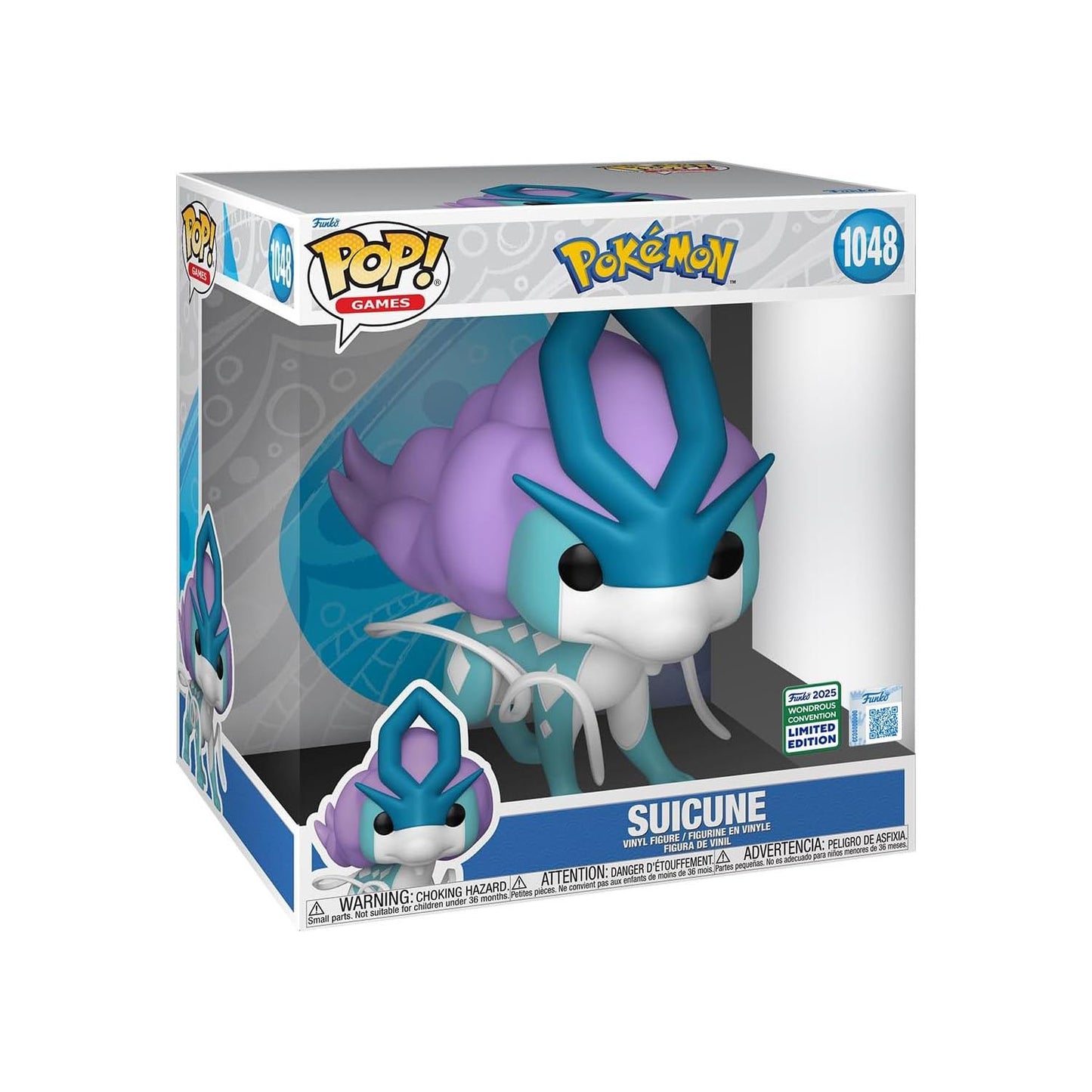 Suicune 1048 - Pokemon - Funko Pop Jumbo 10 Pulgadas