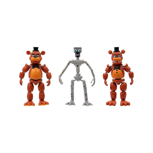 Figura Endo Series Classic Freddy & Withered Freddy - Five Nights at Freddys - Jazwares