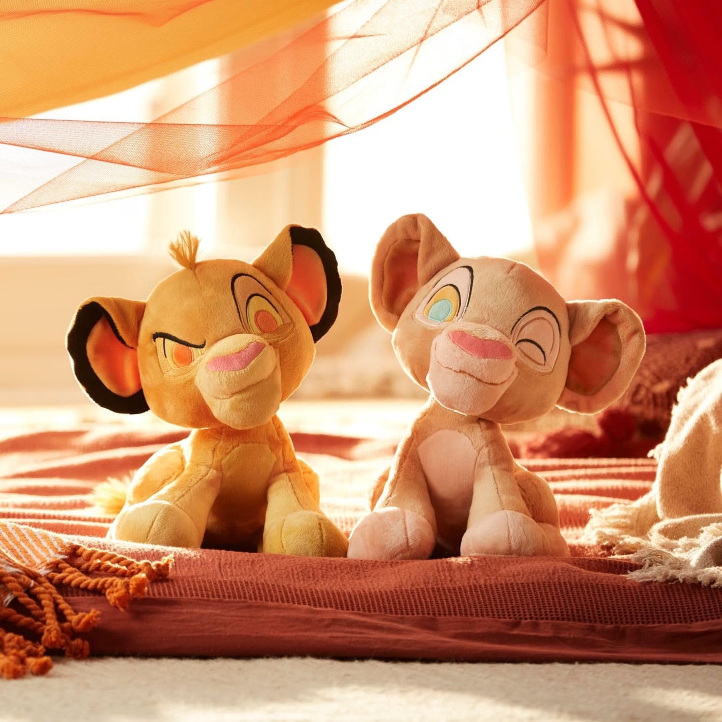 Peluches Simba y Nala El Rey Leon 30 Aniversario - Disney Store
