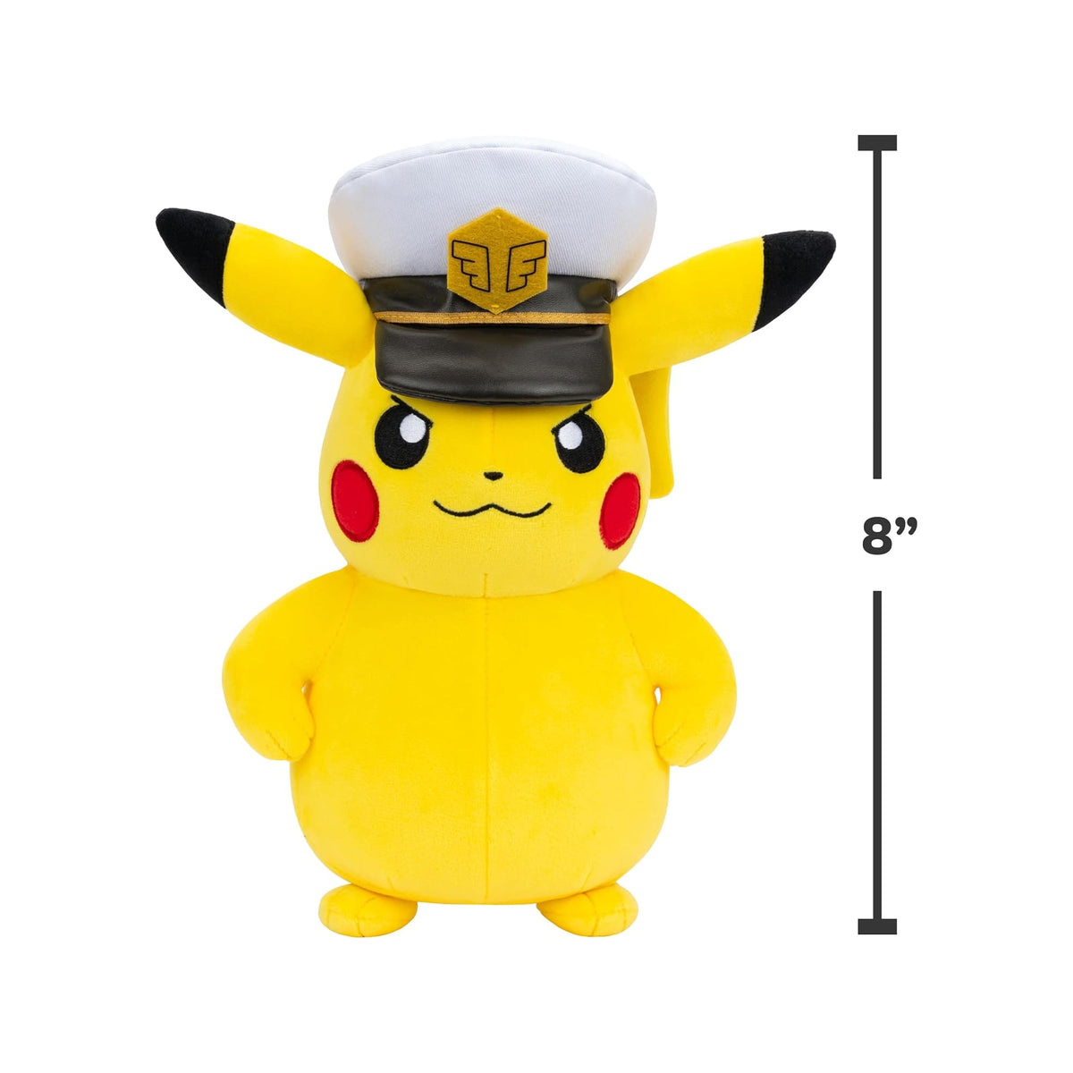 Peluche Capitan Pikachu Pokemon - Jazwares