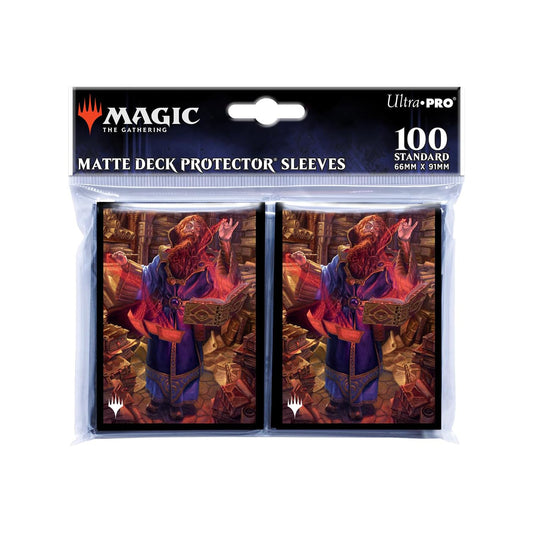 MTG Commander Masters 100pz Standard Size Card Sleeves Matte - Commodore Guff - Ultra PRO