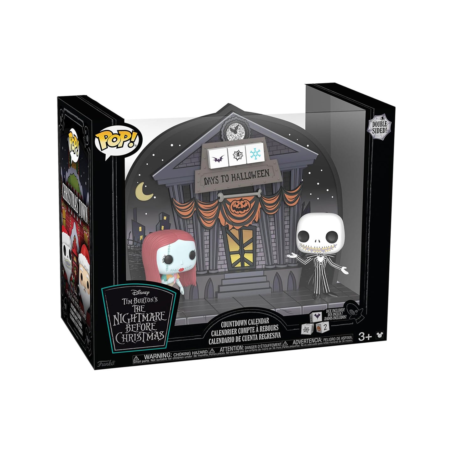 Calendario de Adviento: Halloween y Navidad El Extraño Mundo de Jack - Funko Pop