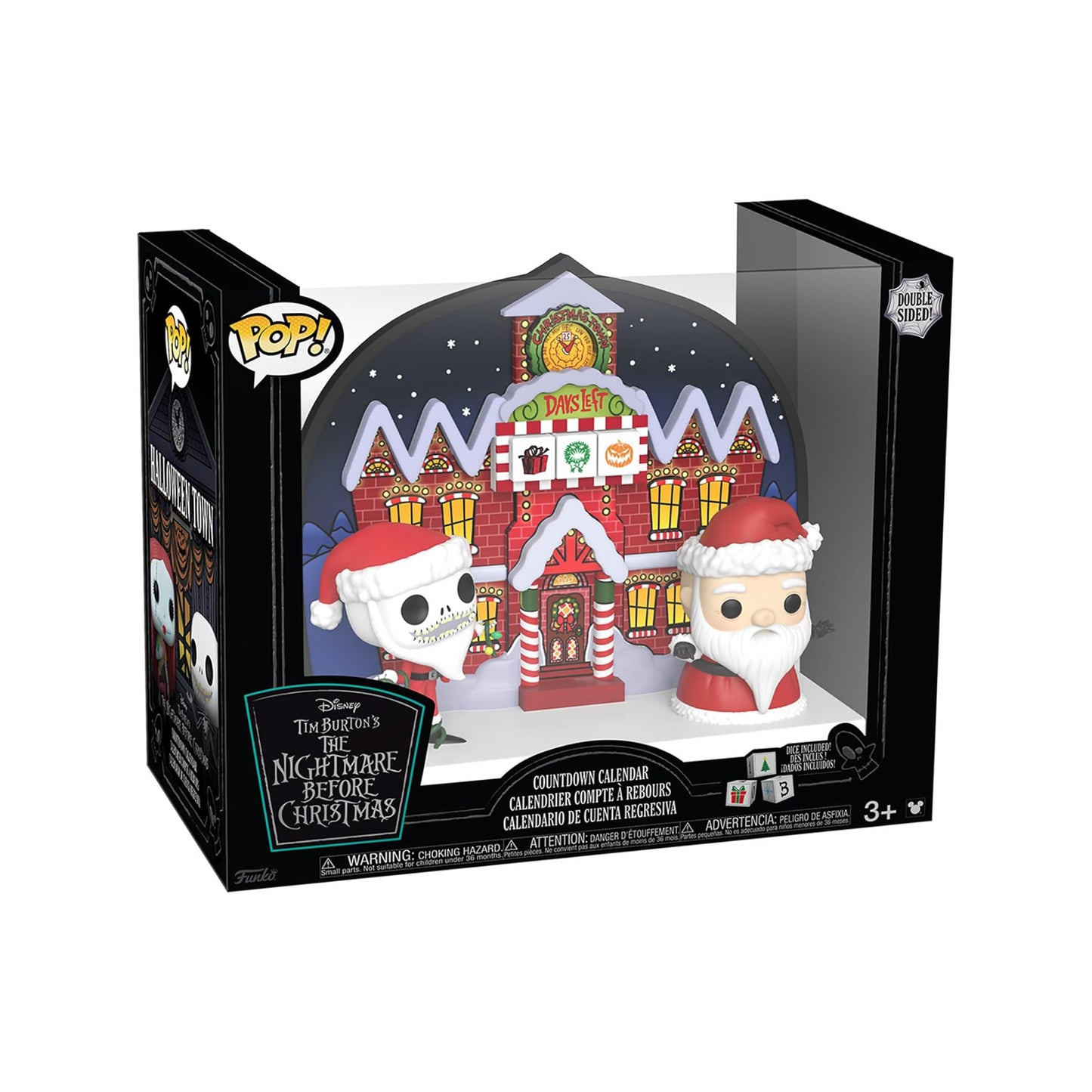 Calendario de Adviento: Halloween y Navidad El Extraño Mundo de Jack - Funko Pop