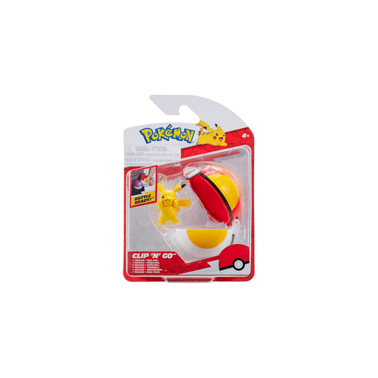 Clip n Go: Pikachu Fast ball - Pokemon