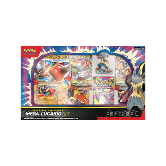 Colección con Figura Mega-Lucario ex [ESPAÑOL]