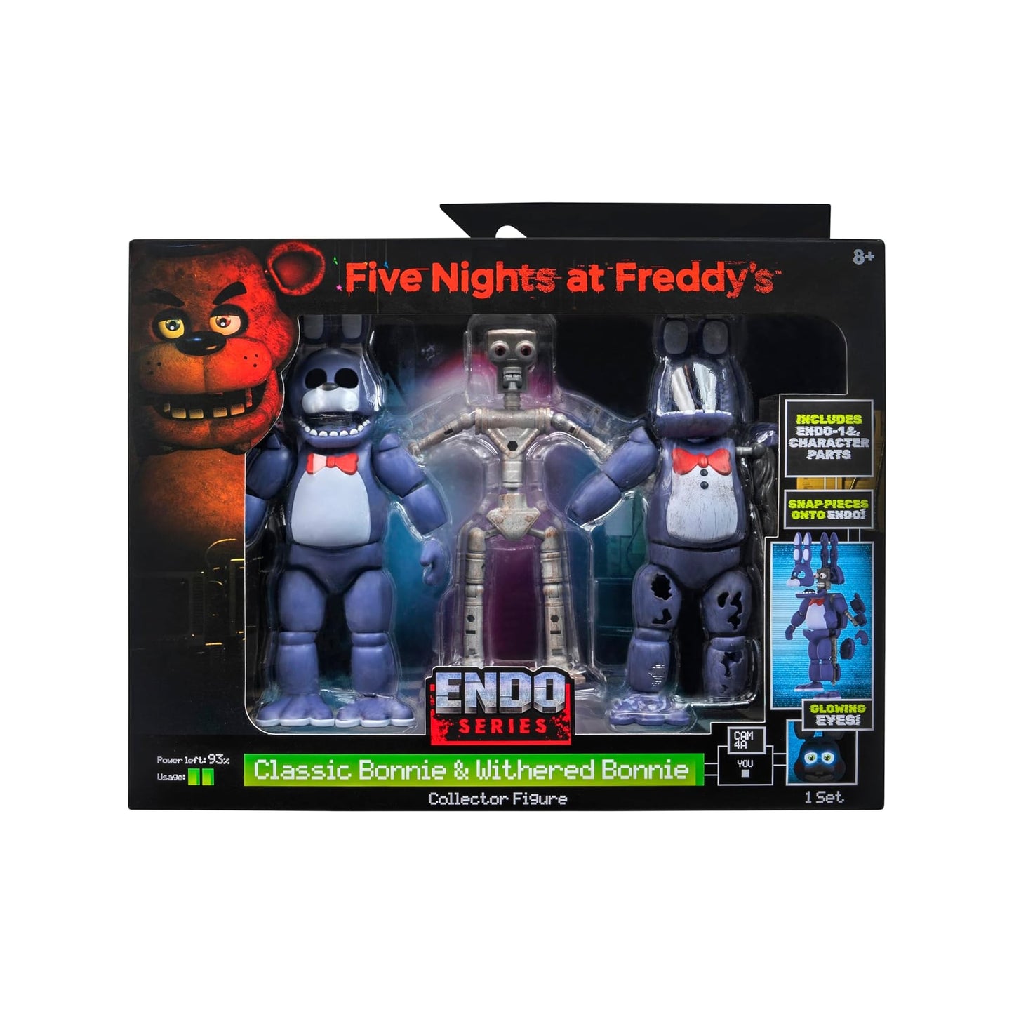 Figura Endo Series Classic Bonnie & Withered Bonnie - Five Nights at Freddys - Jazwares