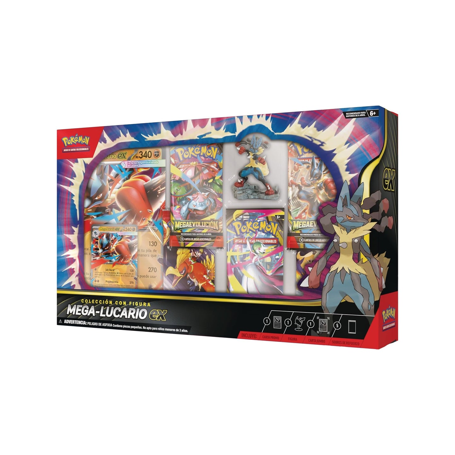 Colección con Figura Mega-Lucario ex [ESPAÑOL]
