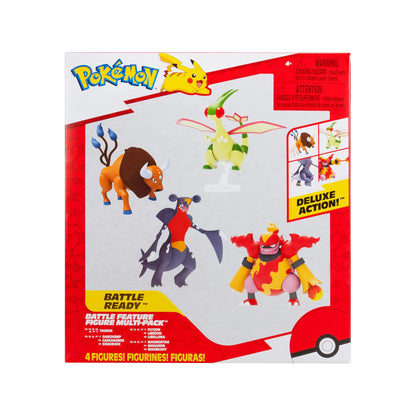 Tauros, Garchomp, Flygon & Magmortar Battle Feature Figure Multi-Pack