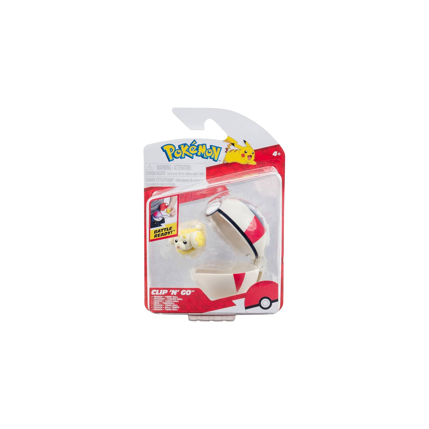 Clip n Go: Fidough Timer ball - Pokemon