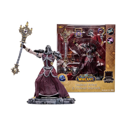 World of Warcraft - Undead Priest & Undead Warlock - McFarlane