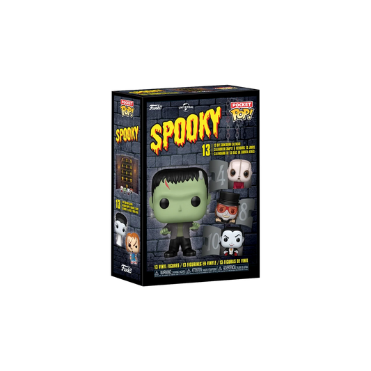 Calendario de Adviento: 13 Dias Conteo de Miedo - Funko Pop