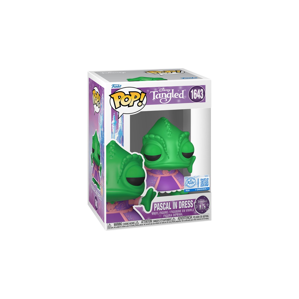 Pascal con Vestido 1643 - Disney - Funko Pop