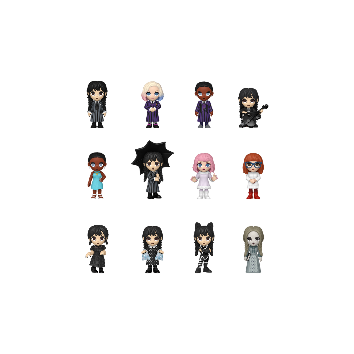 Funko Mystery Mini: Wednesday / Merlina (1Pz)