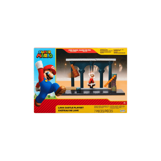 Lava Castle Playset- Super Mario