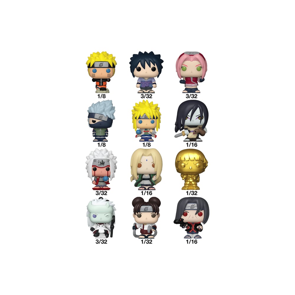Minifigura Sorpresa - Naruto Shippuden - Funko Bitty Pop (1pz)