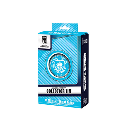 2026/27 Soccer Clubs Sets: Collector Tin - Manchester City - Topps