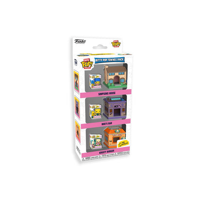 Springfield 3 Pack - Simpsons - Funko Bitty Pop Town