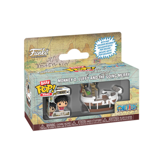 Monkey D Luffy y Going Merry - One Piece - Funko Bitty Pop Rides