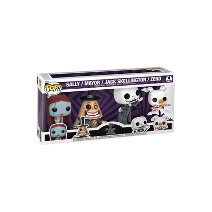 El Extraño Mundo de Jack 4 Pack - Funko Pop