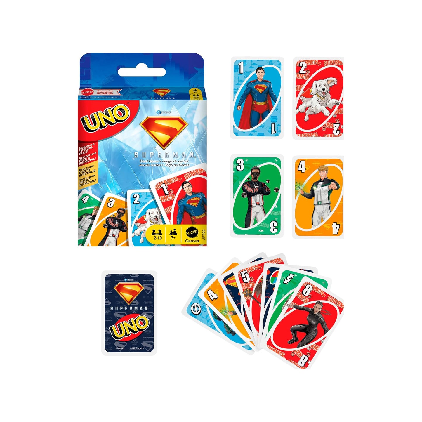 UNO Superman Juego de Mesa