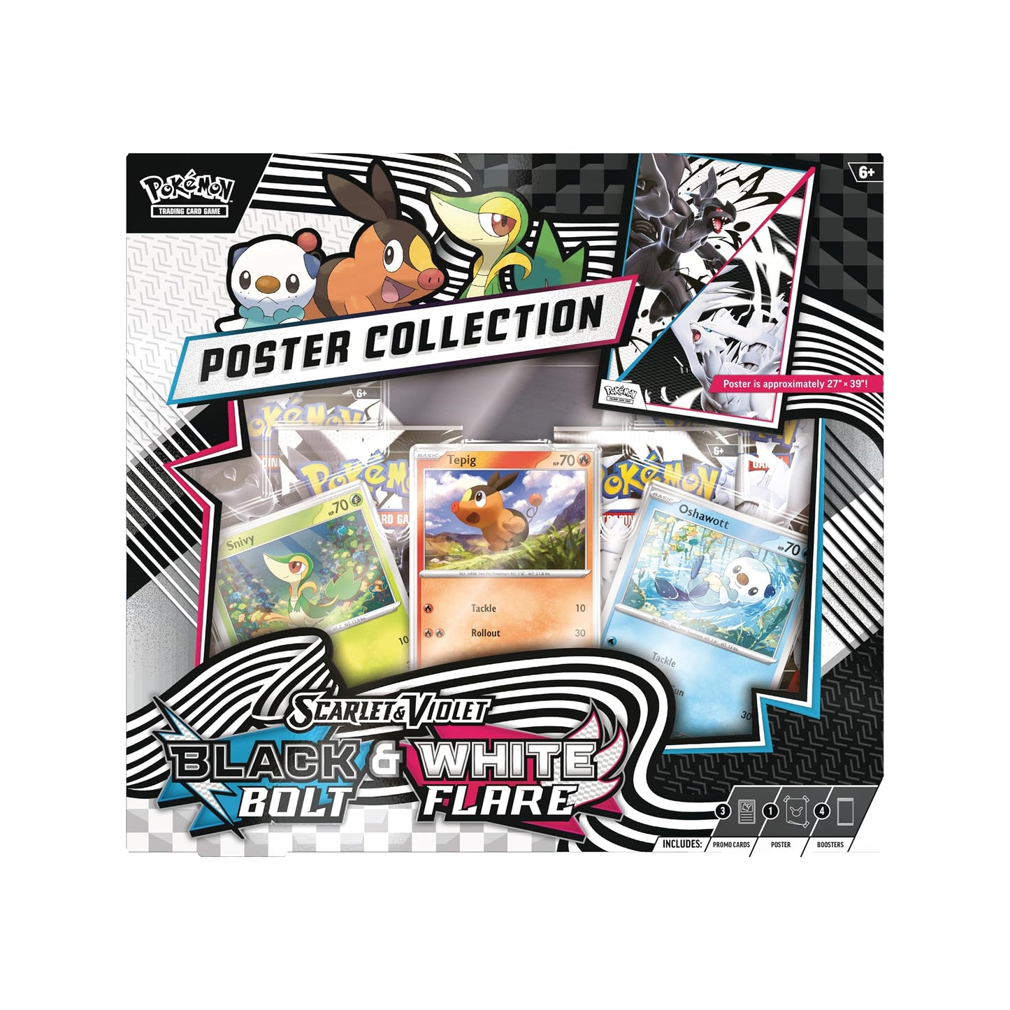 Poster Collection - Black Bolt & White Flare [INGLES]