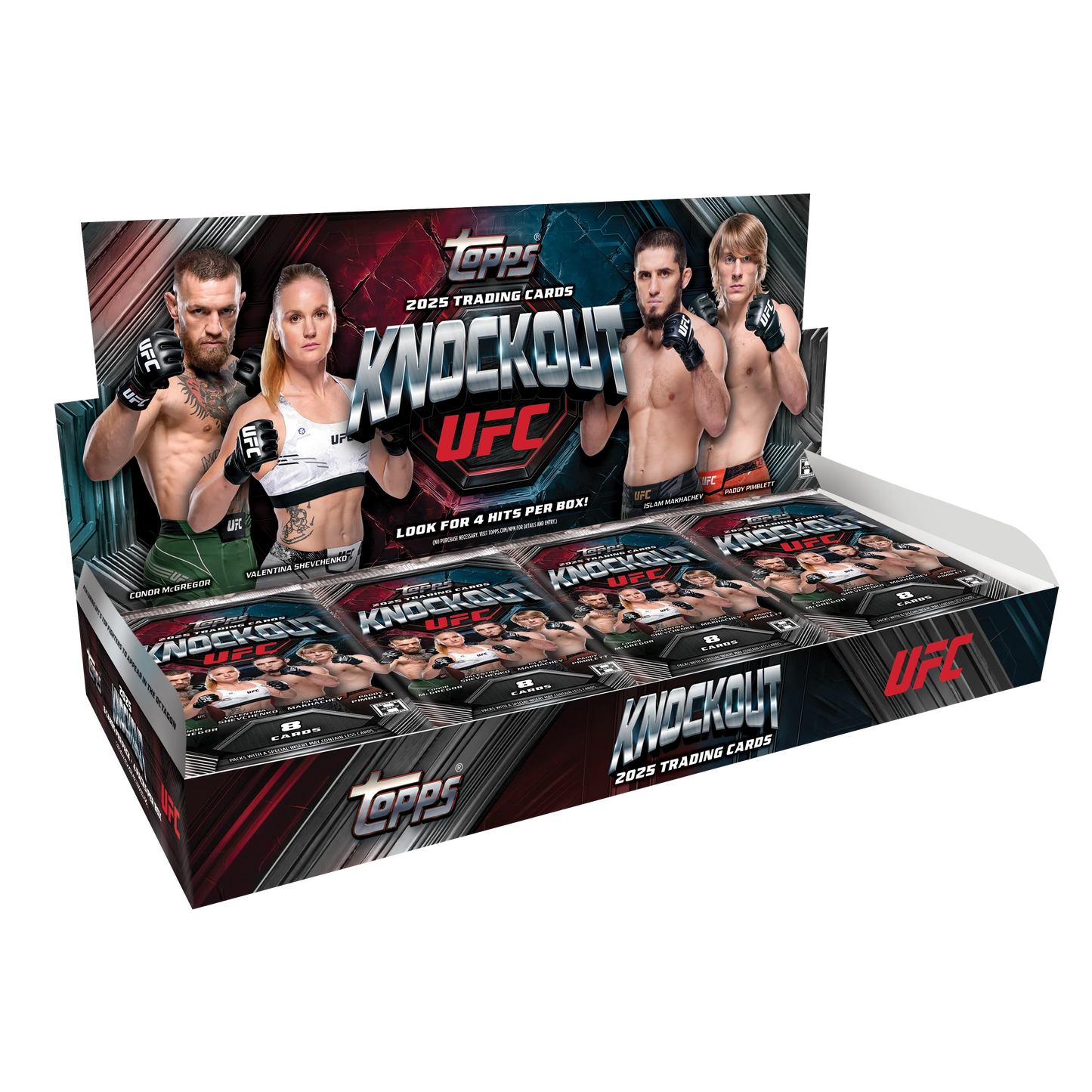 Topps UFC Knockout 2025: Hobby Box - Topps