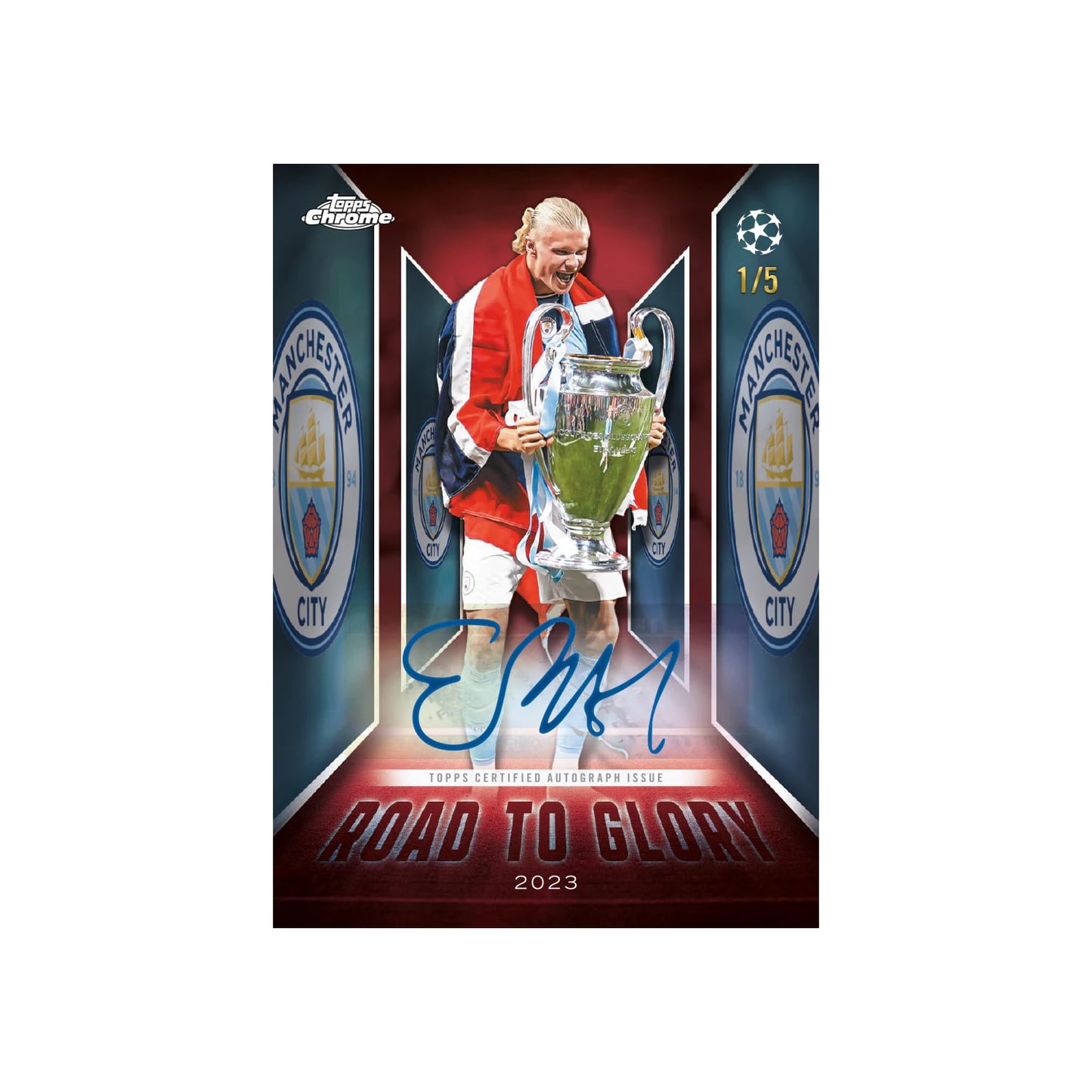 2025-26 Chrome UCC UEFA Club Competitions: Jumbo Box - Topps