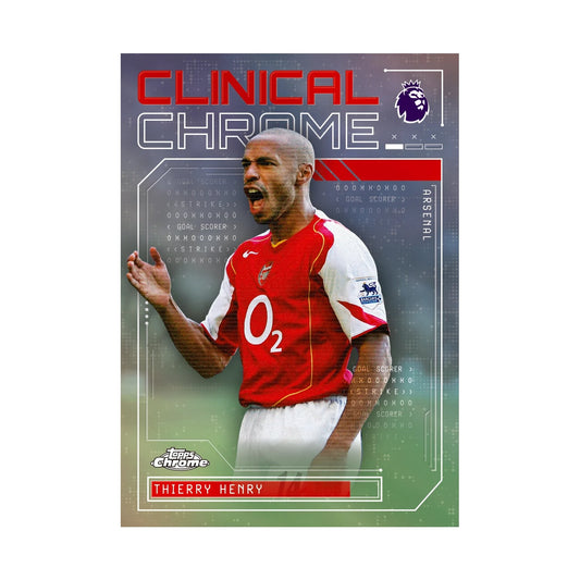 2025/2026 Topps Chrome® Premier League: Tin - Topps