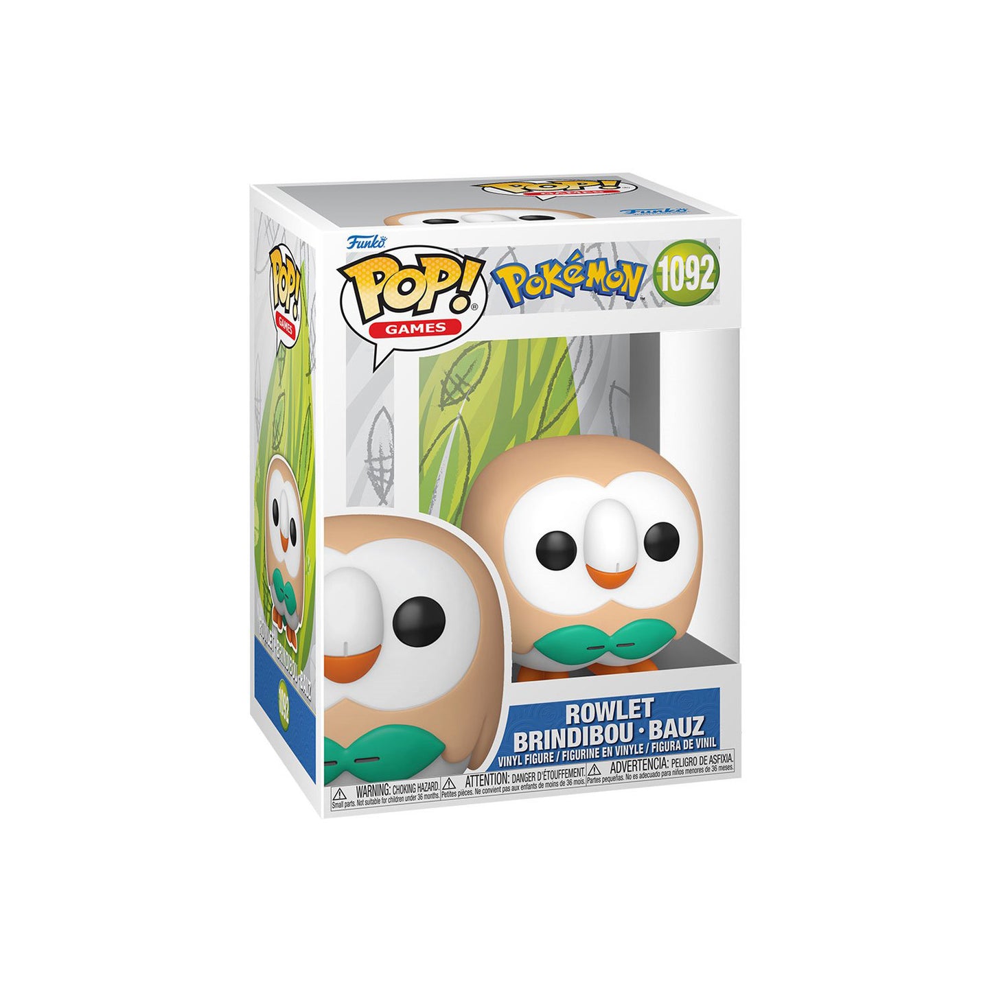 Rowlet - Pokemon 1092 - Funko Pop
