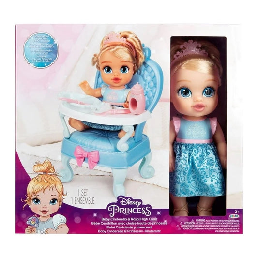 Muñeca Bebe Cenicienta con Trono Real - Disney