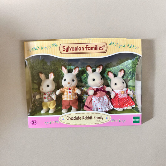 Chocolate Rabbit Family - Sylvanian Families