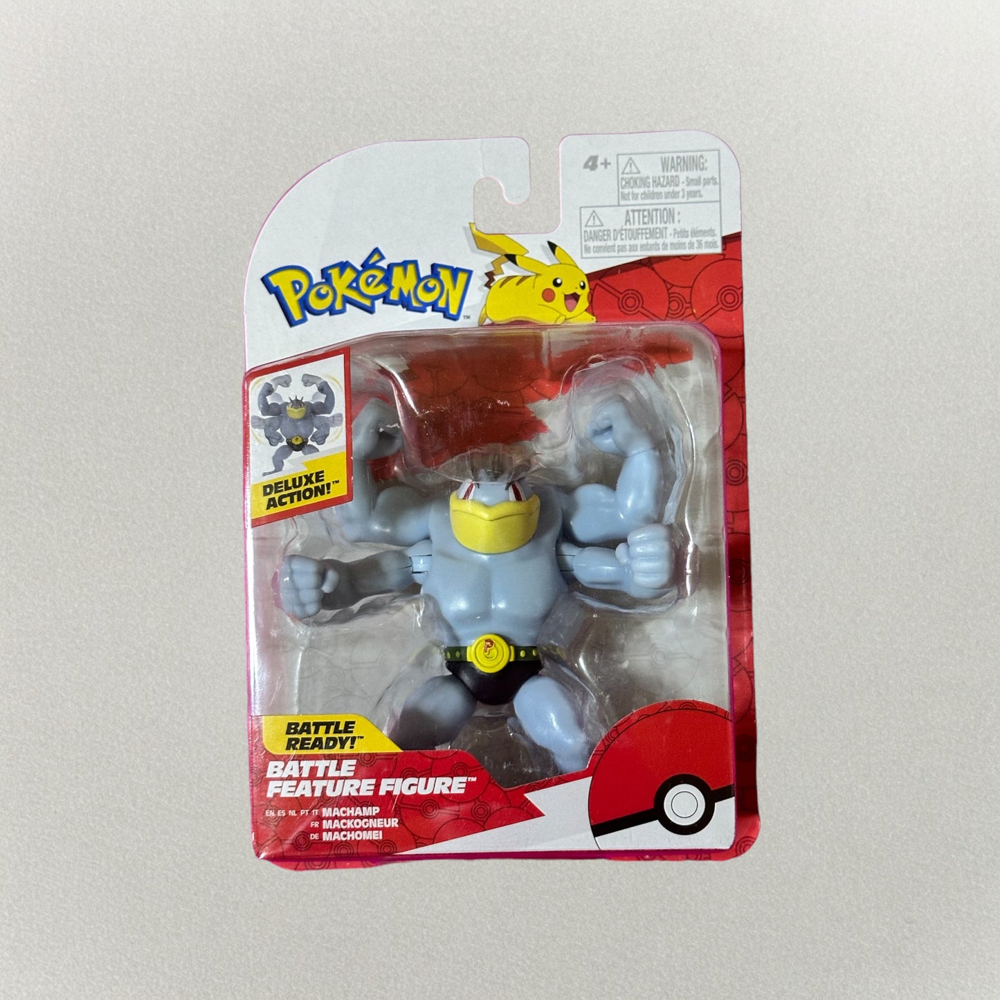 Machamp Battle Feature Figure