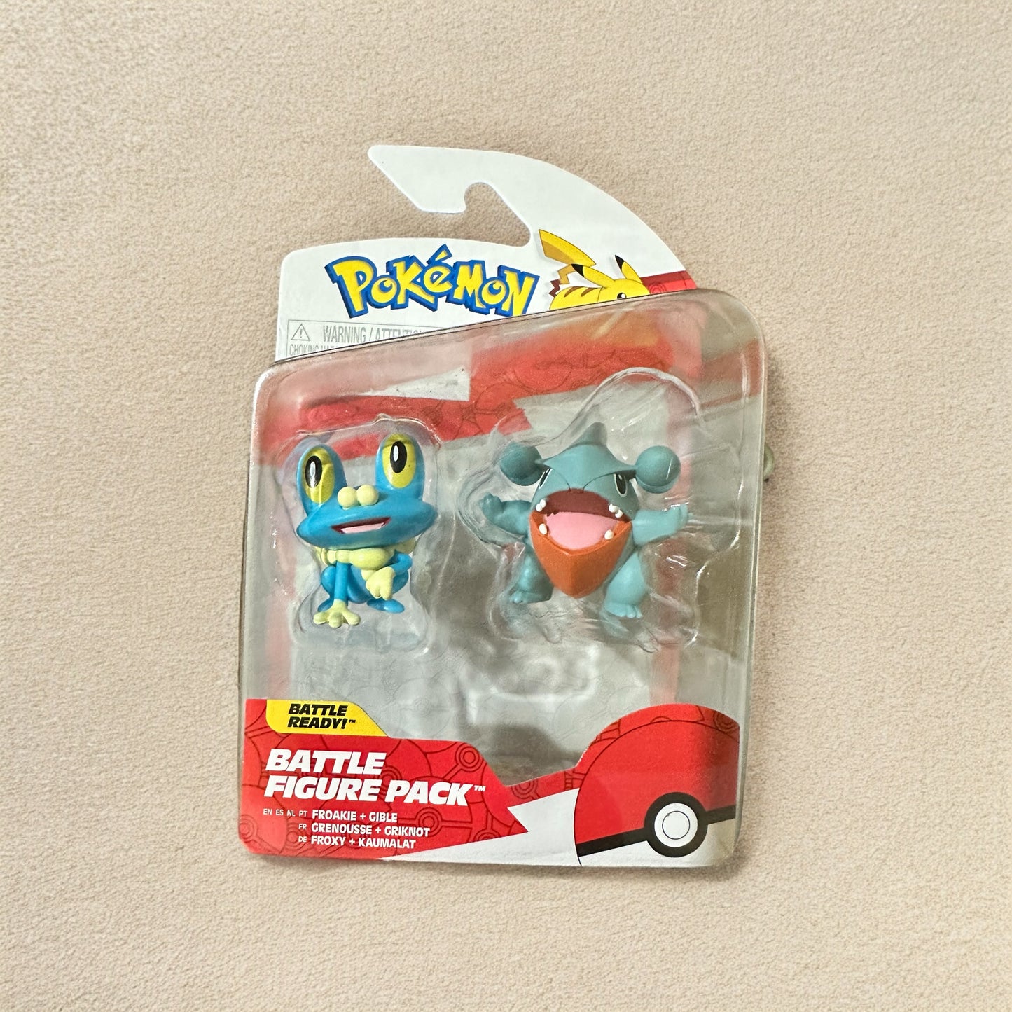 Froakie & Gible Battle Figure Pack