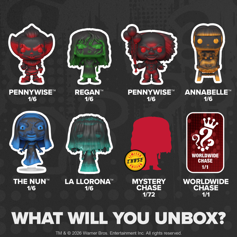 Warner Bros. Horror - Funko Pop Mystery