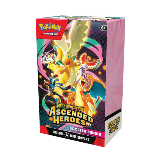 [PREVENTA] Booster Bundle - Mega Evolution Ascended Heroes(6 Boosters) [INGLES]