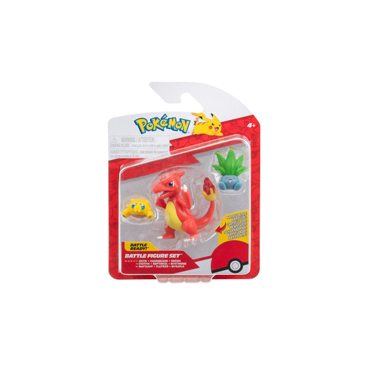 Joltik, Charmeleon & Oddish Battle Figure Set