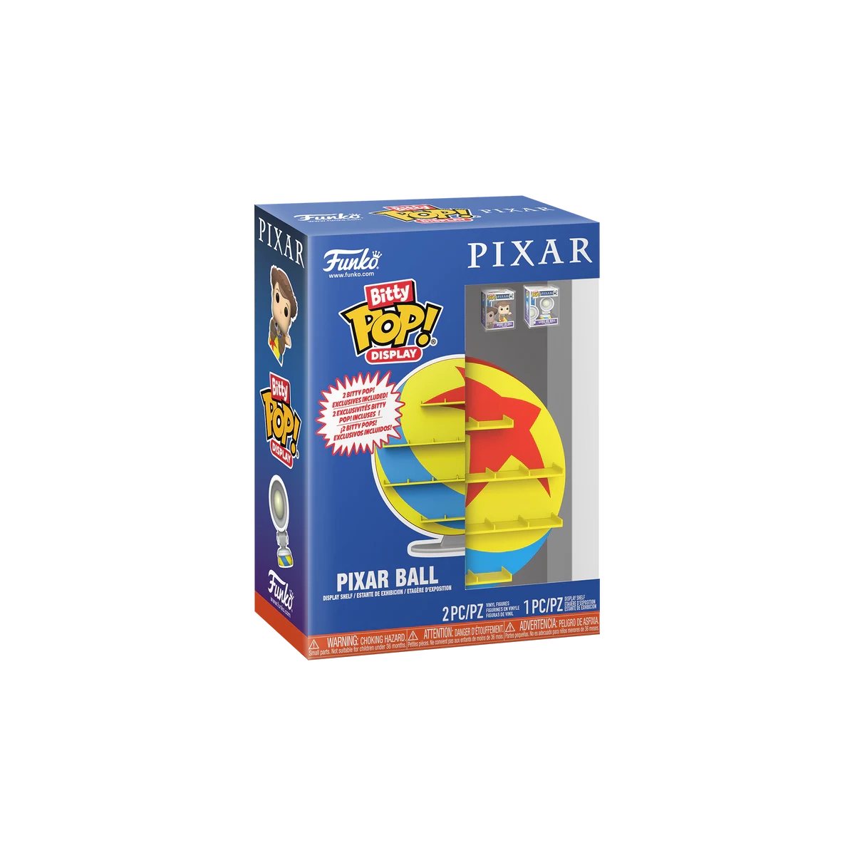 Disney Pixar: Pelota - Funko Bitty Pop Display