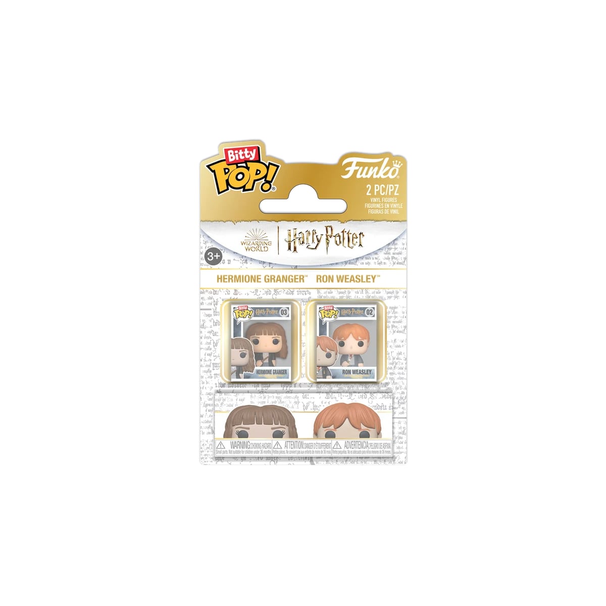 Hermione y Ron 2 Pack - Harry Potter - Funko Bitty Pop