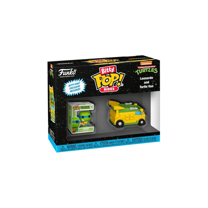 Leonardo con Van - TMNT Tortugas Ninja - Funko Bitty Pop Rides