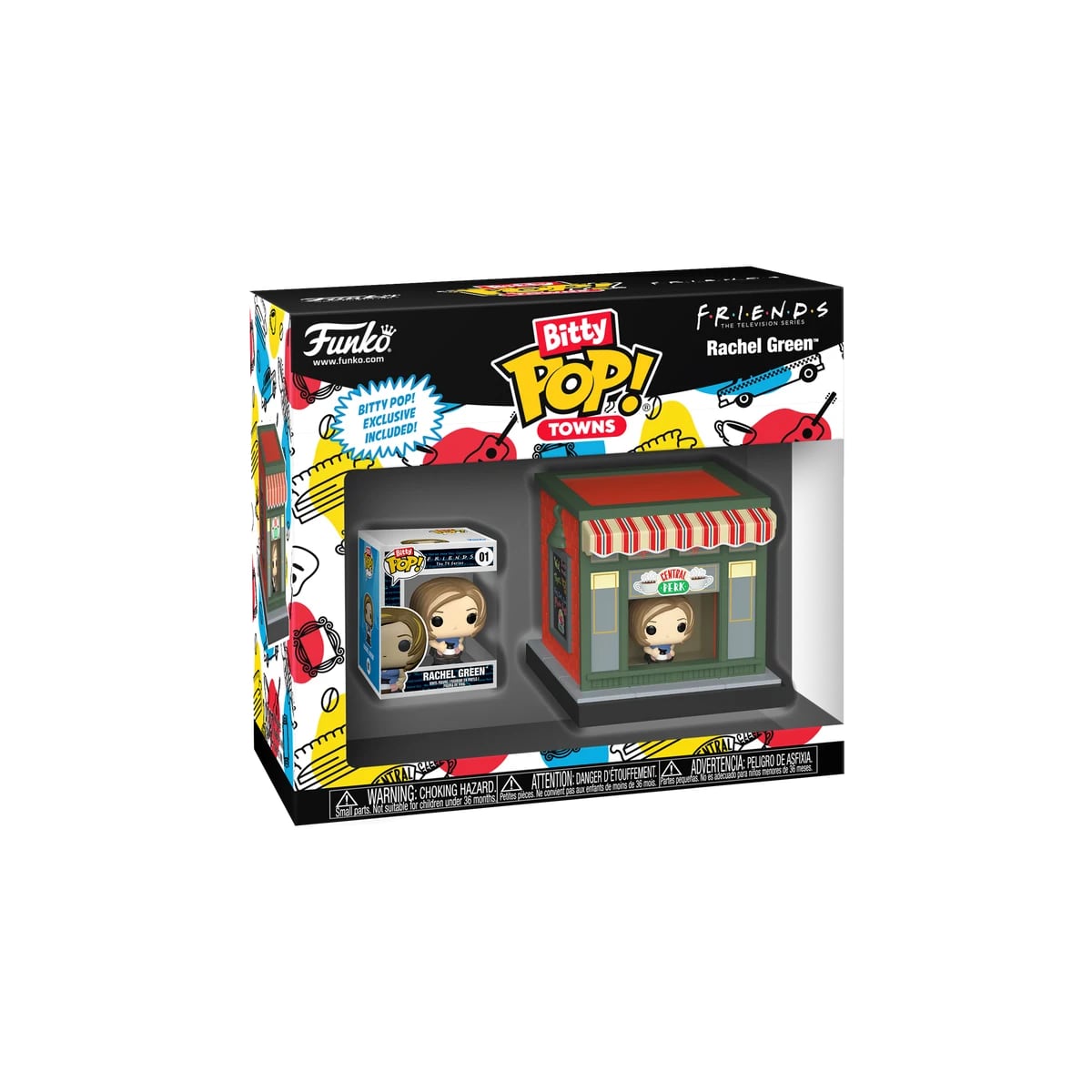 Rachel En Cafeteria Central Perk - Friends - Funko Bitty Pop Town