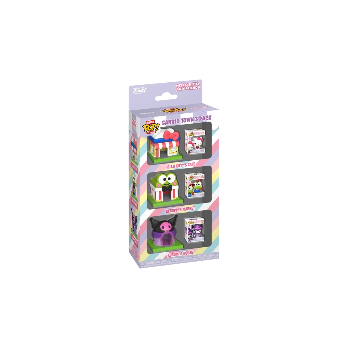 Sanriotown 3 Pack - Sanrio - Funko Bitty Pop Town