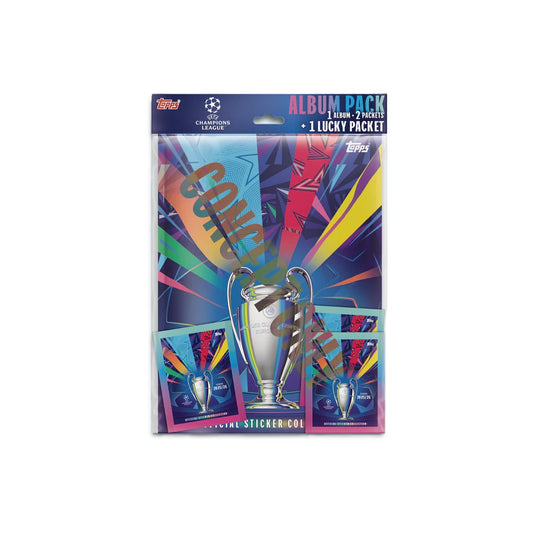 Topps UEFA: Champions League 2026: Sticker & Album - Album Pack - Topps