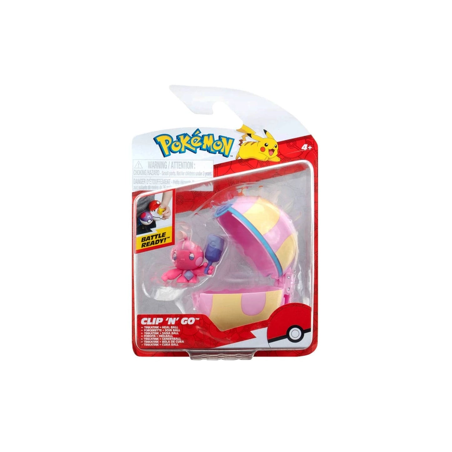 Clip n Go: Tinkatink Heal ball - Pokemon