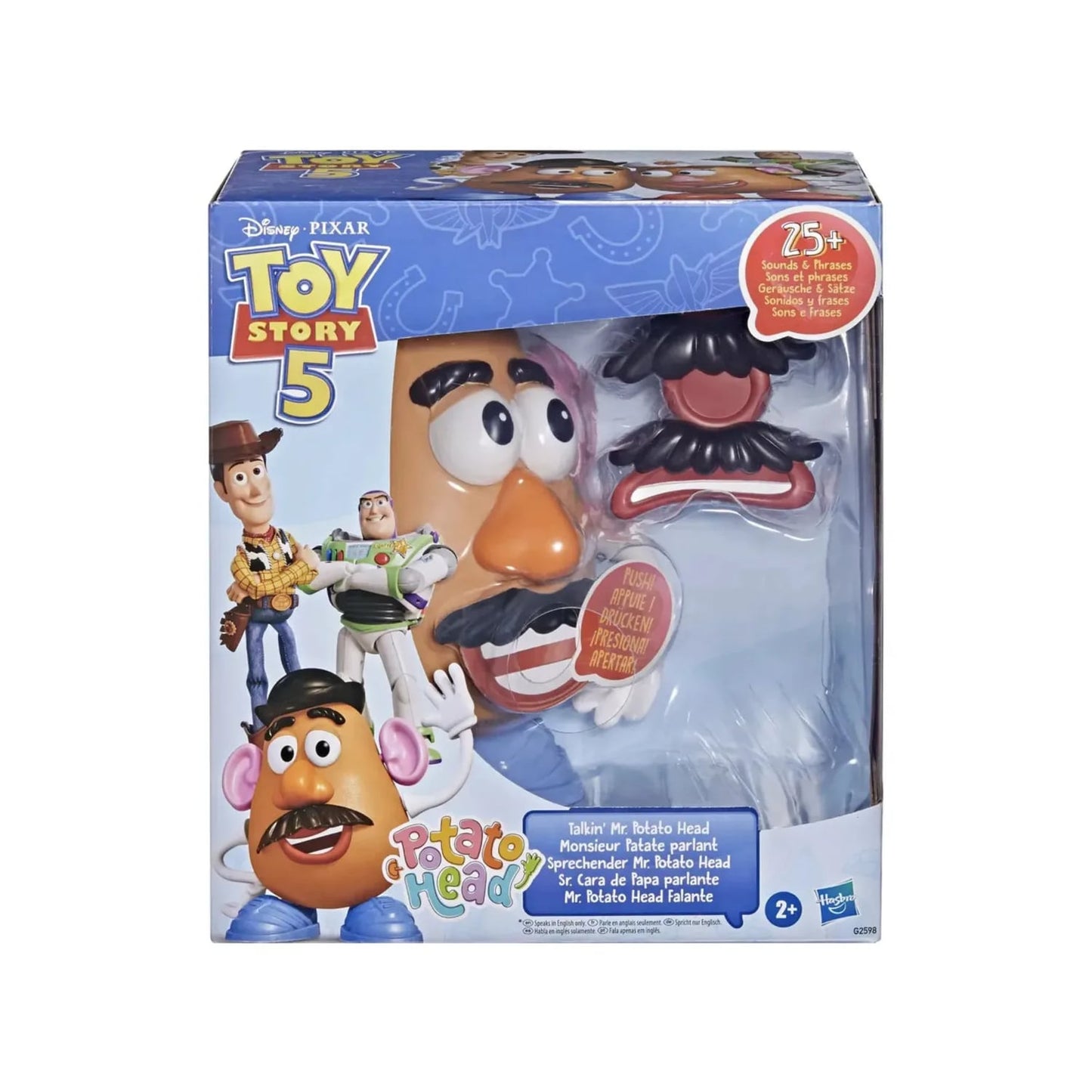 Señor Cara de Papa Parlante Toy Story 5 (Idioma Ingles) - Hasbro