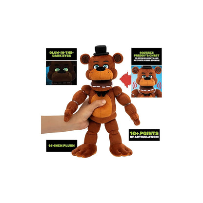 Peluche Freddy Interactivo con Articulacion - Five Nights at Freddys - Jazwares