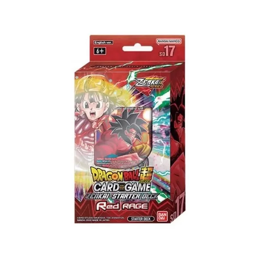 Starter Deck SD17 Red Rage - Dragon Ball Super TCG