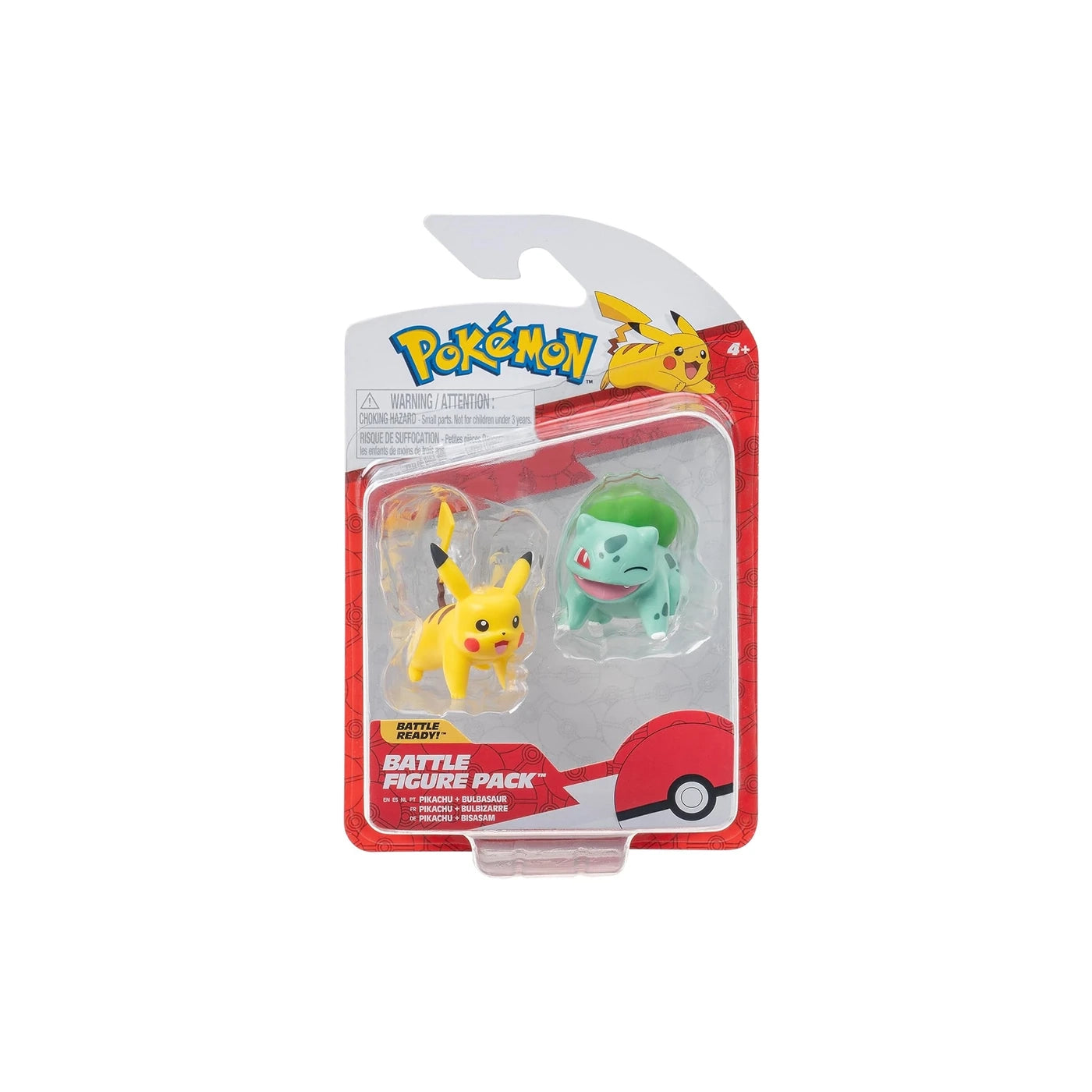 Pikachu & Bulbasaur Battle Figure Pack