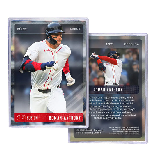 2025 On Demand Roman Anthony Debut Cards con Case - Pulse
